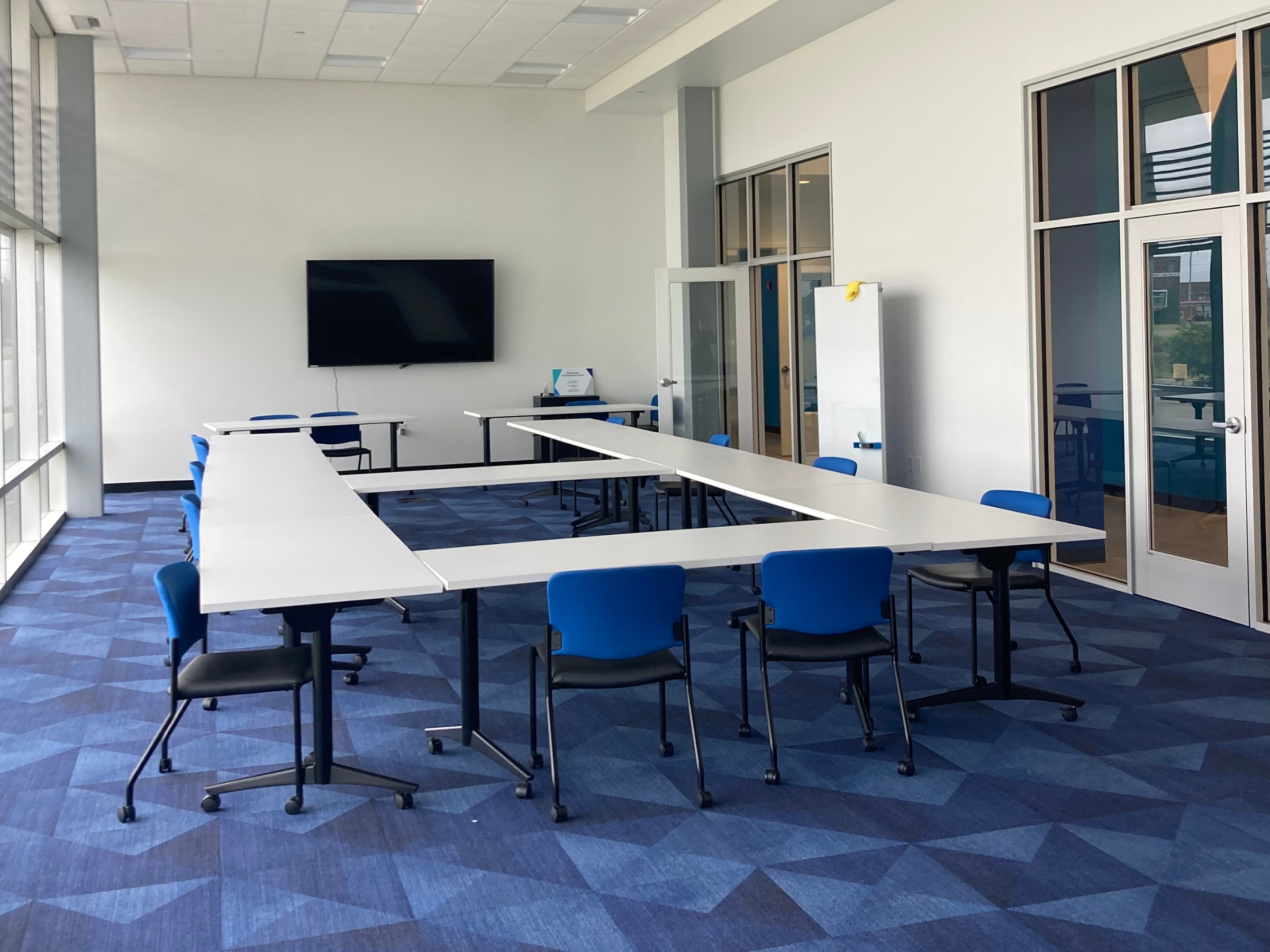 Image of flex room space at the TRC